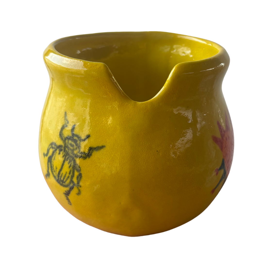 Frida's Marigold Sunshine - Sugar Pot Bright Yellow - Image 3