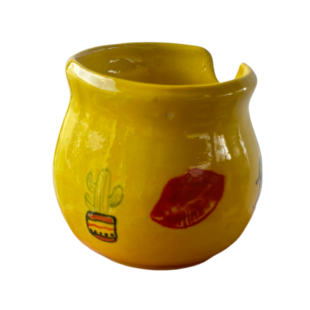 Frida's Marigold Sunshine - Sugar Pot Bright Yellow - Image 2
