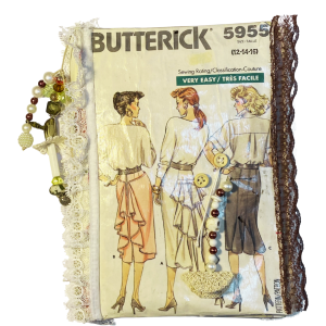 Artisan Vintage Journal — “Stitches and Stories” Pattern Journal 01